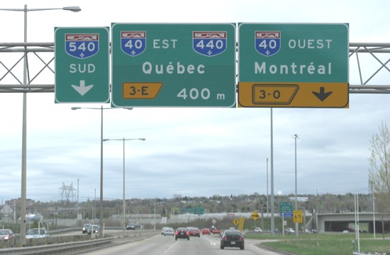 A540 sud, km 3 : 2009/05/10